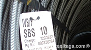 Acid Pickling Tag 600F Attached with Clip#1