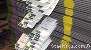 Low Budget Dot Matrix Tag Included in Strapping
