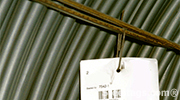 Acid Pickling Tag 600F Attached with Clip#1