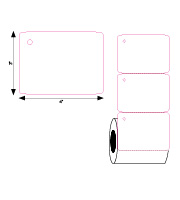 Product#6080 Tag Size: 4″ x 3″