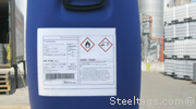Label with Adhesive Back For Outdoor Drums